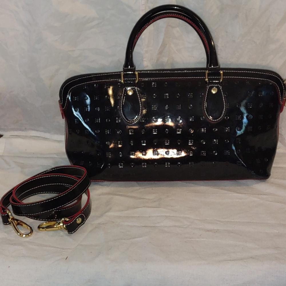 Black Arcadia handbag made in Italy